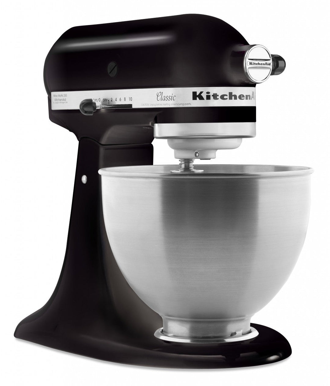 KitchenAid 4,3 L 5K45SS Classic Küchenmaschine Set 2 + Schüssel 4,8 L + Spritzschutz