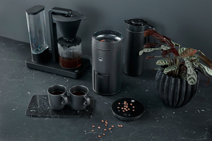 WILFA Kaffeemühle SVART UNIFORM mit Waage, schwarz