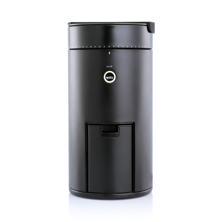 WILFA Kaffeemühle SVART UNIFORM mit Waage, schwarz