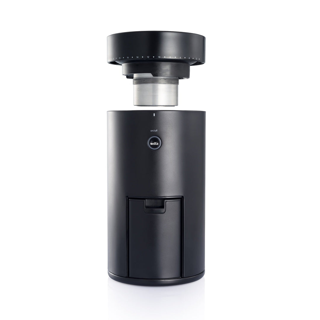 WILFA Kaffeemühle SVART UNIFORM mit Waage, schwarz