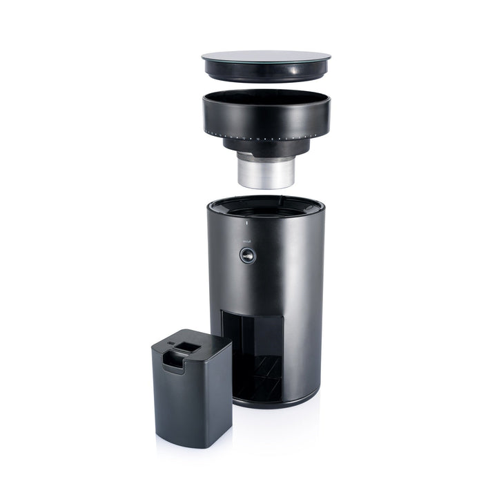 WILFA Kaffeemühle SVART UNIFORM mit Waage, schwarz