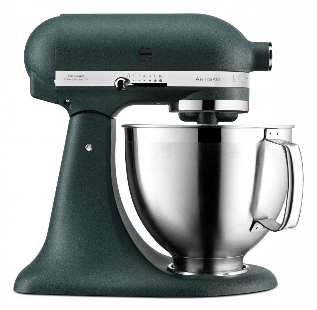 KitchenAid 4,8 L 5KSM185 Artisan Küchenmaschine Beginnerset Artisan Gemüseschneider+Flexirührer