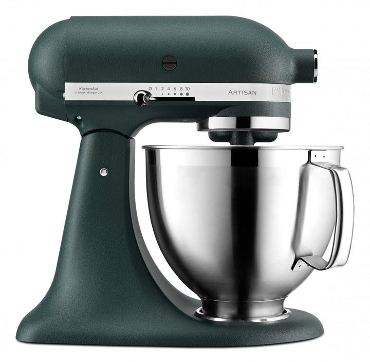 KitchenAid 4,8 L 5KSM185 Artisan Küchenmaschine Beginnerset Artisan Gemüseschneider+Flexirührer